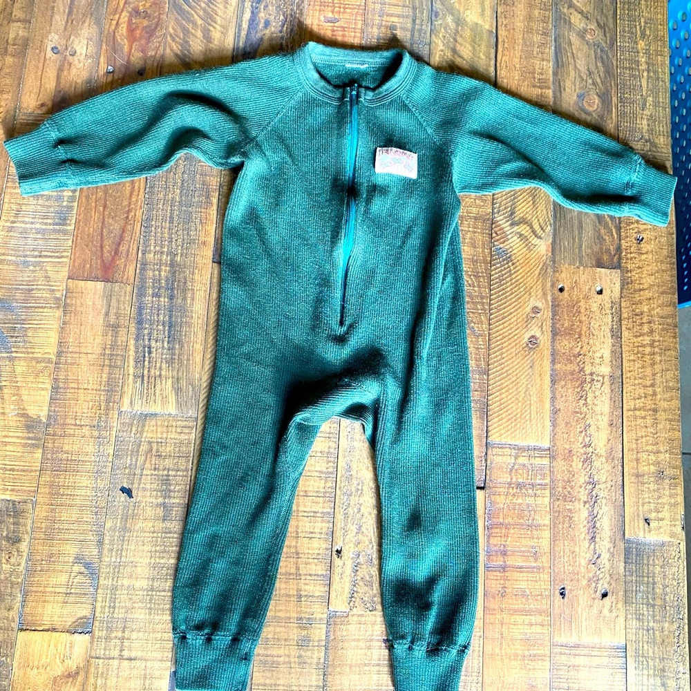 Ruskovilla heavyweight merino wool toddler pajamas 24m/2T